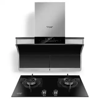 史密斯aosmith顶侧双吸油烟机燃气灶具套装两段式易拆洗滤网45kw大