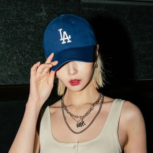 mlb张艺兴同款帽子男女通用情侣纽约洋基队棒球帽运动帽