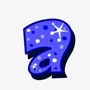 a单个字母英文字母26个手绘卡通可爱动物艺术字