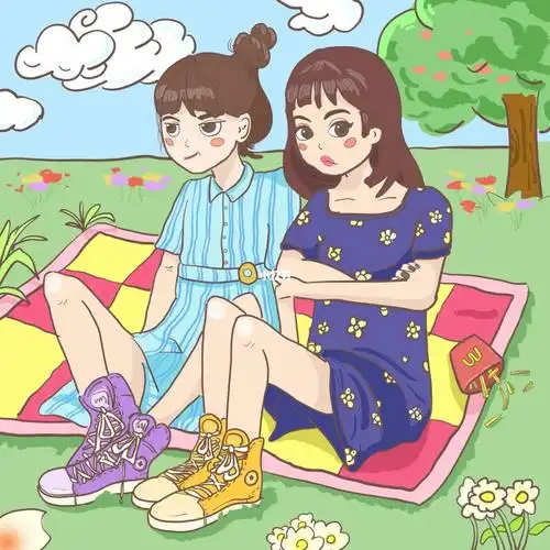 我和我的朋友插画