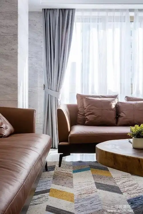 【北欧风格】灰色与咖色搭配的北欧风格设计案例,感觉很有品味! ?