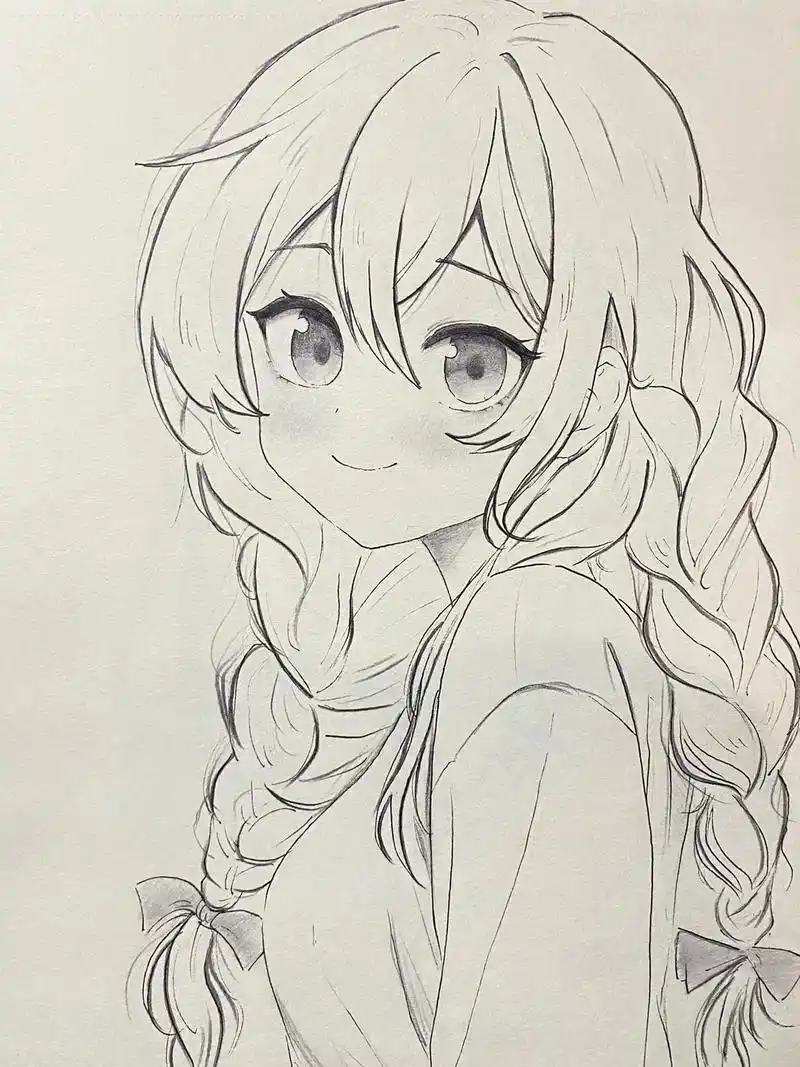 挑战画50张#手绘动漫人物 #一起学画画 #手绘 #动漫手绘 - 抖音