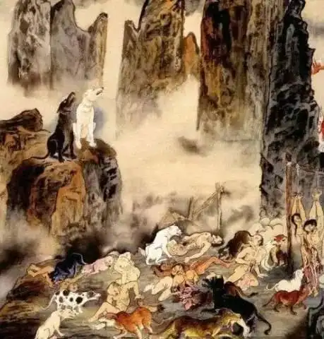 阴间第四站:恶狗岭走出了黄泉路便上了望乡台.