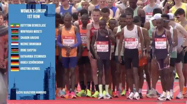 汉堡马拉松:肯尼亚人卫冕,新人首马女子冠军,荷兰女博士 加拿大一姐无