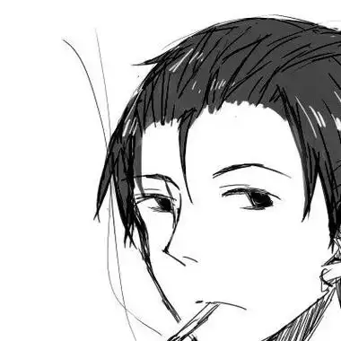 背头头像男生图片卡通