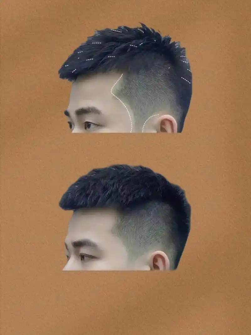 新年男神超帅的栗子头!过年新发型!太阳穴凹陷的兄弟们非 - 抖音