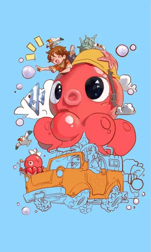 临摹一只可爱多