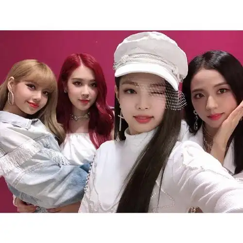 blackpink团体照合集祝出道五周年快乐
