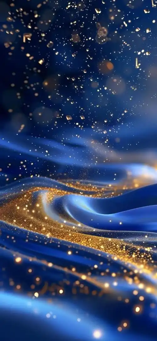 5k壁纸:高清 暗夜宇宙,极光,云海.