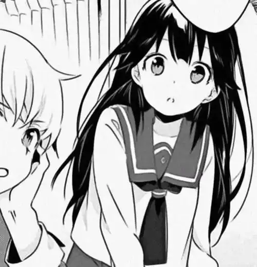 动漫情头|黑白色系动漫情侣头像