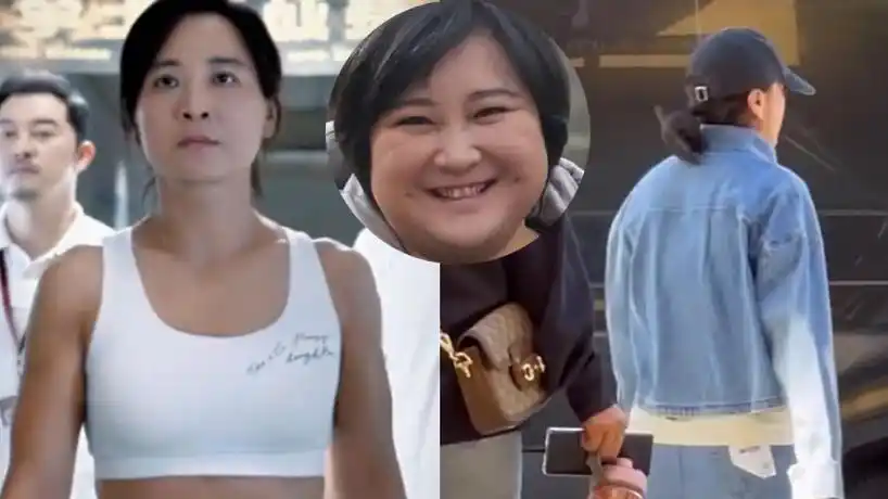 暴减100斤后没复胖?贾玲最新近照曝光,现身洛杉矶背影显疲惫_凤凰网视