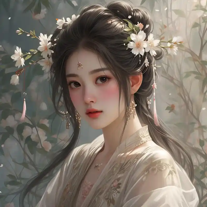 超级稀有的古风女生头像93 给大家整理了一组古风女生头像,氛围感