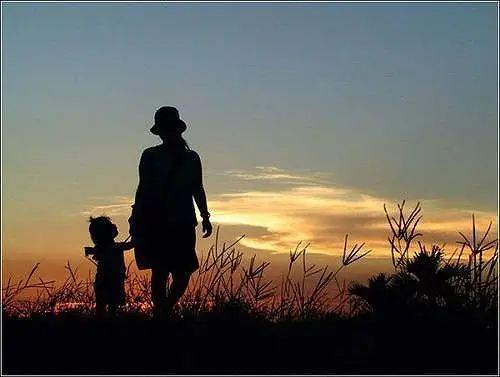 节日 母亲 母亲节 母与子