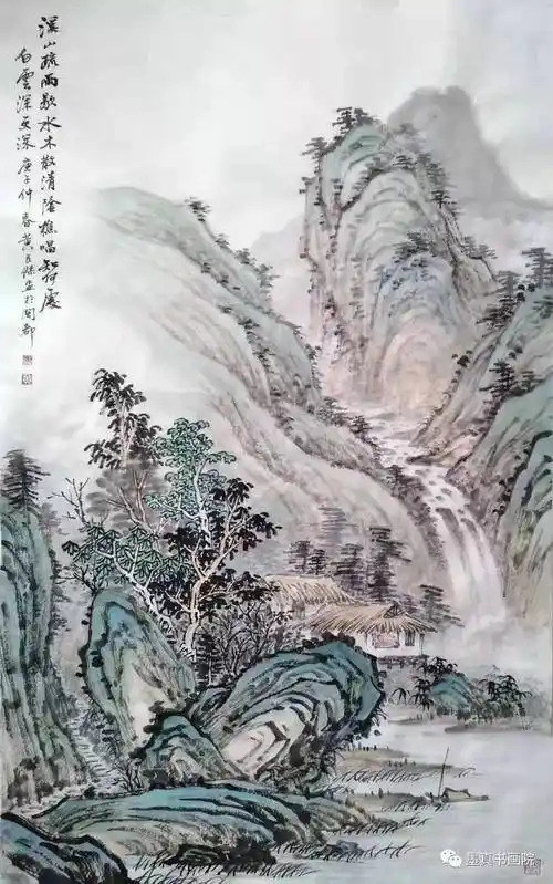 「黄民杰」|水墨一品-中国当代书画名家精品展_山水画_技法_三家