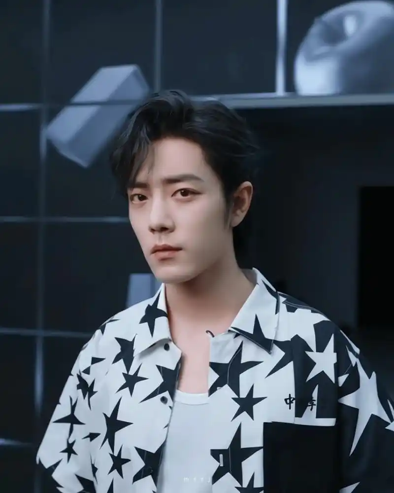 运动长发肖战,又儒雅又狂野 #肖战