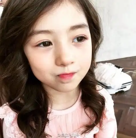 可爱淘气大眼萌妹卖萌萝莉进入专辑:混血萌娃头像集e收图勿忘