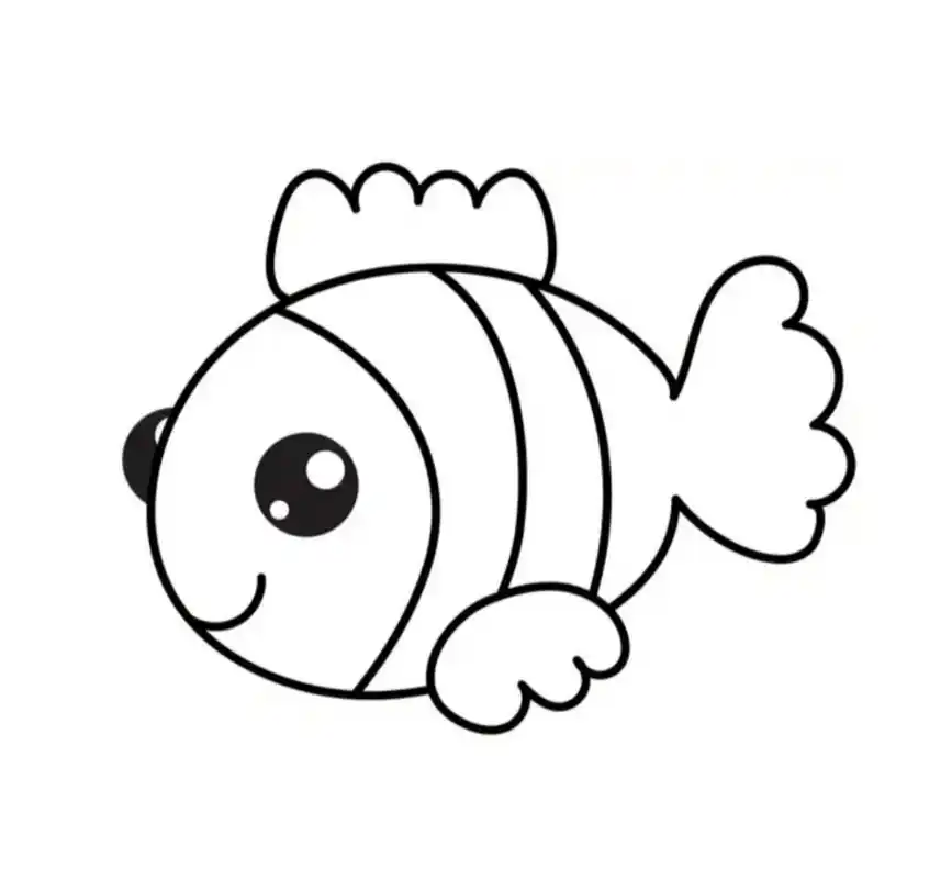 小班涂色画素材可打印 幼儿园涂色图片