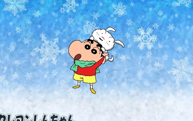 调皮捣蛋鬼!蜡笔小新动漫壁纸