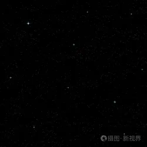 黑色背景上有很多星星的黑空间.矢量