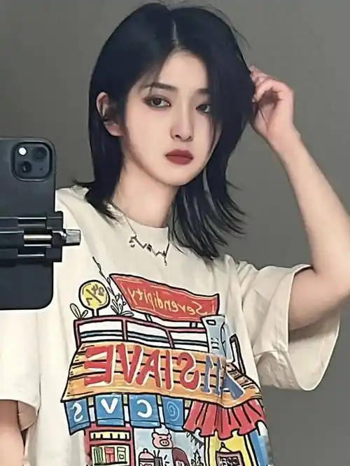 利落又爽快的锁骨碎发