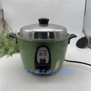 90年代老绿皮电饭锅/绿色大同牌电锅 老物件做影视道具怀旧摆设