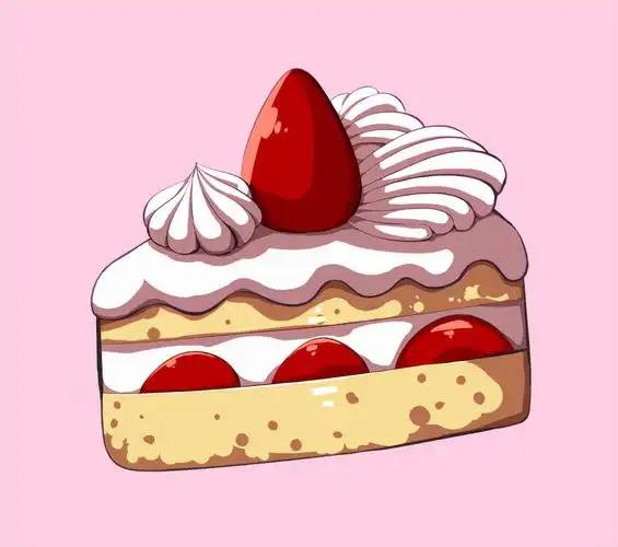 如何画蛋糕③高光/反射光