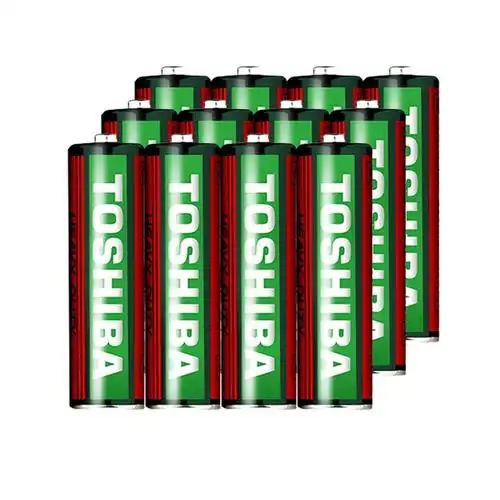 东芝电池5号7号碳性电池aa遥控器闹钟计算器鼠标挂钟玩具遥控器