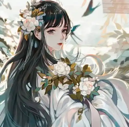 超精美古风动漫头像你是藏在云层里的月亮