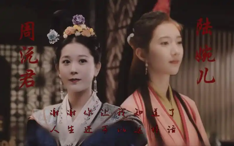 「夫人大可不必」周沅君×陆婉儿"谢谢你让我知道人生还可以这样活"