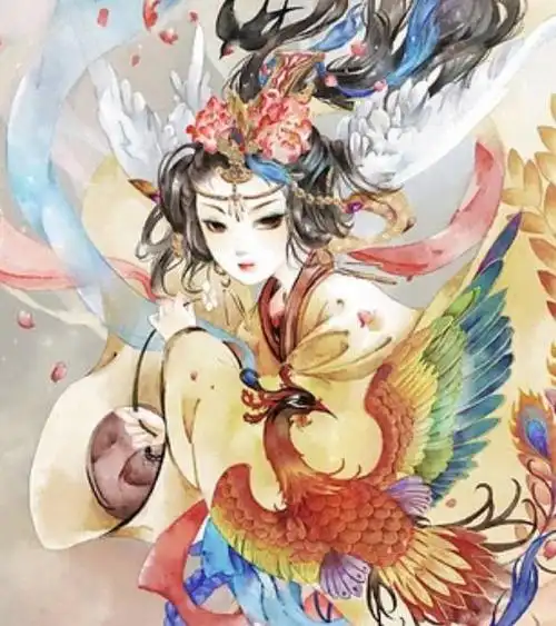 十二星座化身凤凰公主,巨蟹座唯美双翼,水瓶座人间尤物!