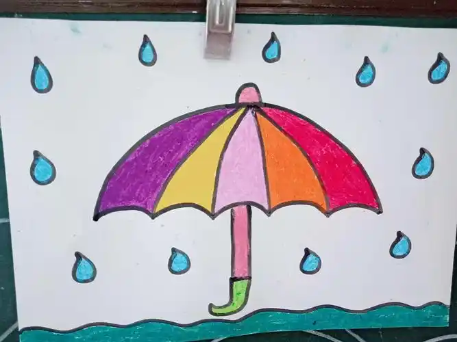 亲爱的小朋友们,今天我们就用我们灵活的小手来画一幅漂亮的画吧!