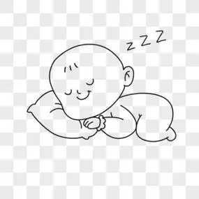 简笔画睡觉图片