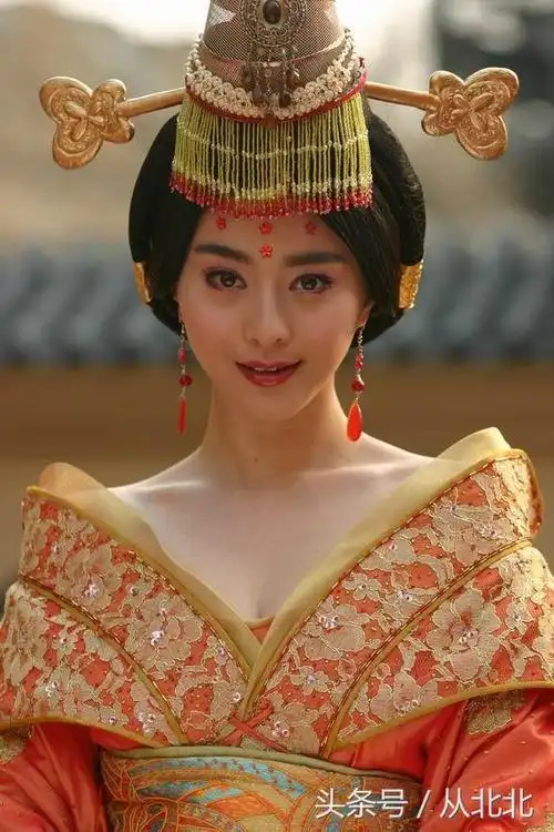 不怎么火的《婀娜公主》,这个造型可以用来跟《武媚娘传奇》对比了