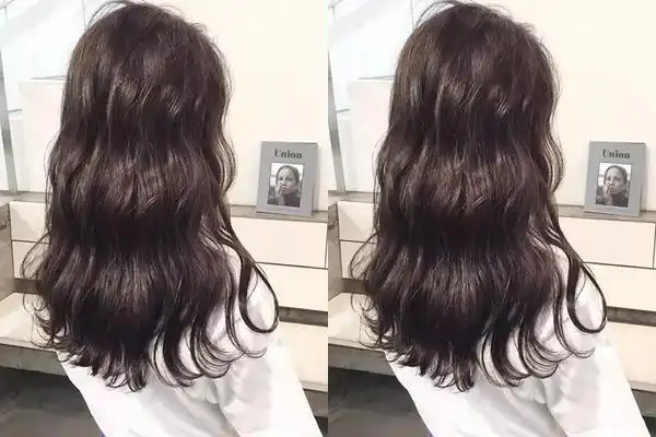 烫个水波纹烫发轻轻松松摆脱单调沉闷感~大卷弧度的水波纹烫发发型