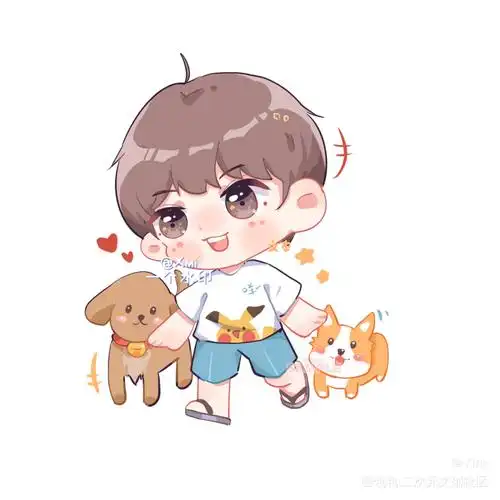 小羊_q版cv羊仔cv羊仔绘画作品