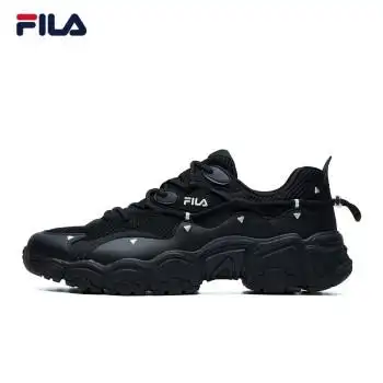 fila斐乐官方猫爪鞋男鞋老爹鞋夏季网面透气休闲鞋时尚运动鞋男黑bk