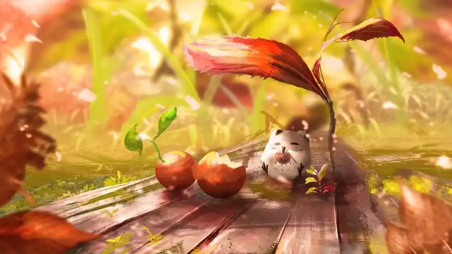 小清新插画絮语,艺术壁纸-回车桌面