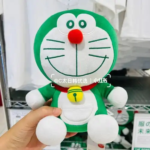 优衣库x哆啦a梦75环保主题公仔