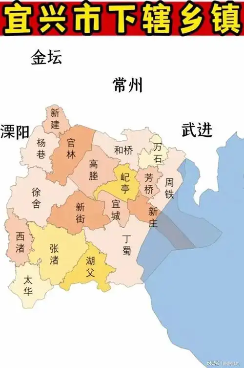 为啥对于宜兴的各大乡镇而言无锡的存在感很低