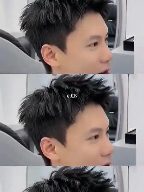 男士凌乱前刺男士发型不用打理的男生
