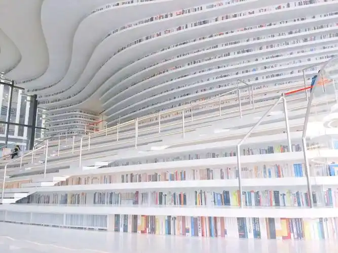 我大塘沽的网红图书馆,美呆了