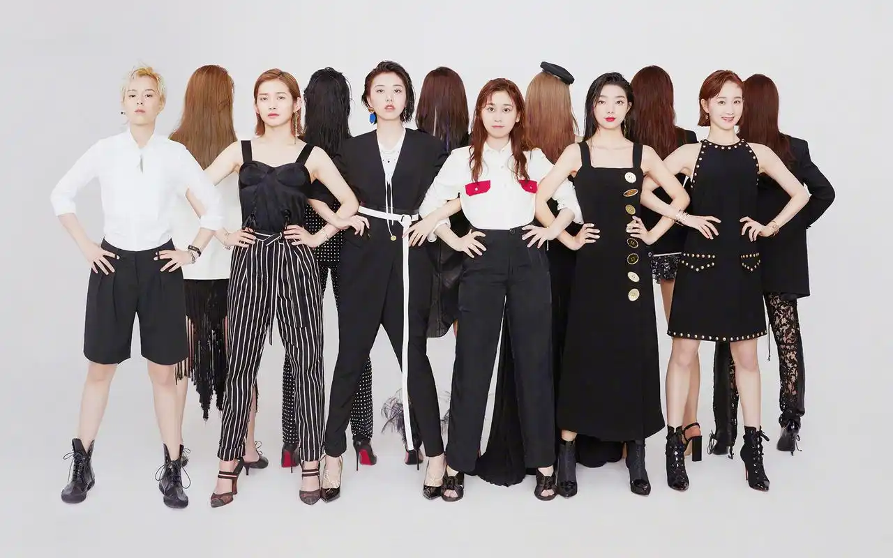 《创造101》选手时尚写真图片壁纸