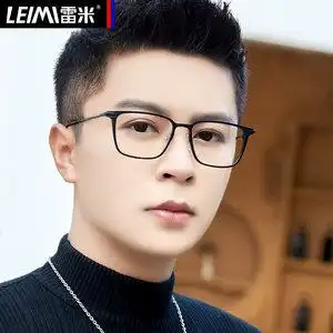 男士眼镜框潮流时尚黑色图片