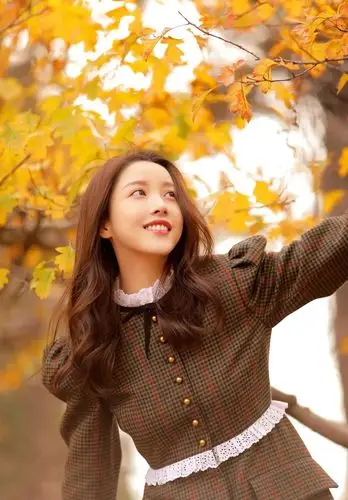 甜美清新姜贞羽图集