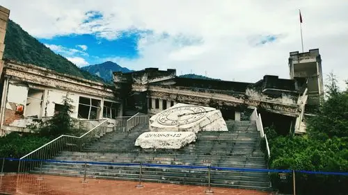 汶川地震遗址