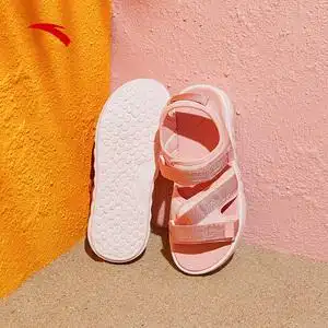 安踏女鞋凉鞋 2022夏季清仓ins仙女风时尚潮流运动凉鞋沙滩鞋女子