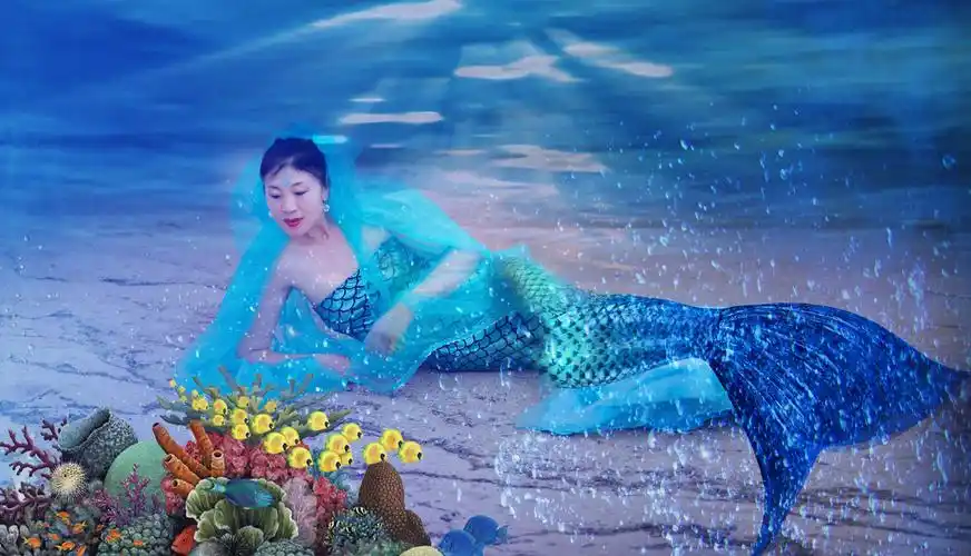 蓝色美人鱼