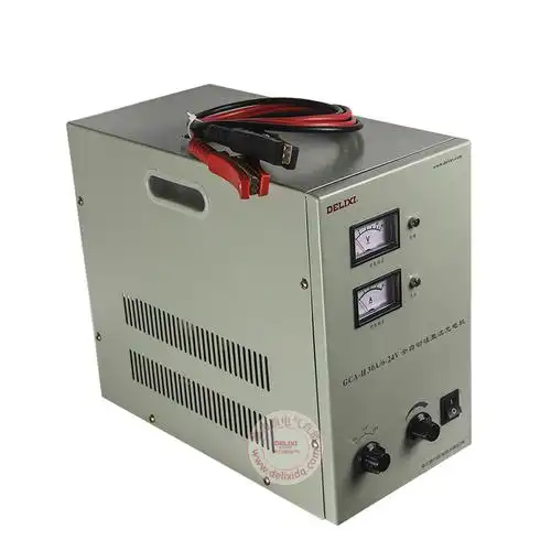 德力西充电机gca-h30a/6-24v汽车电瓶专用充电机
