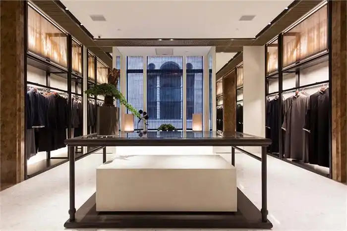 中国风服装店装修效果图|服装店设计 - 连锁店设计装修_东嘉珍瑞装饰