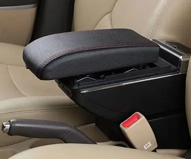 众泰5008扶手箱2008扶手箱5008专用手扶箱2008中央前排扶手免打孔_爱